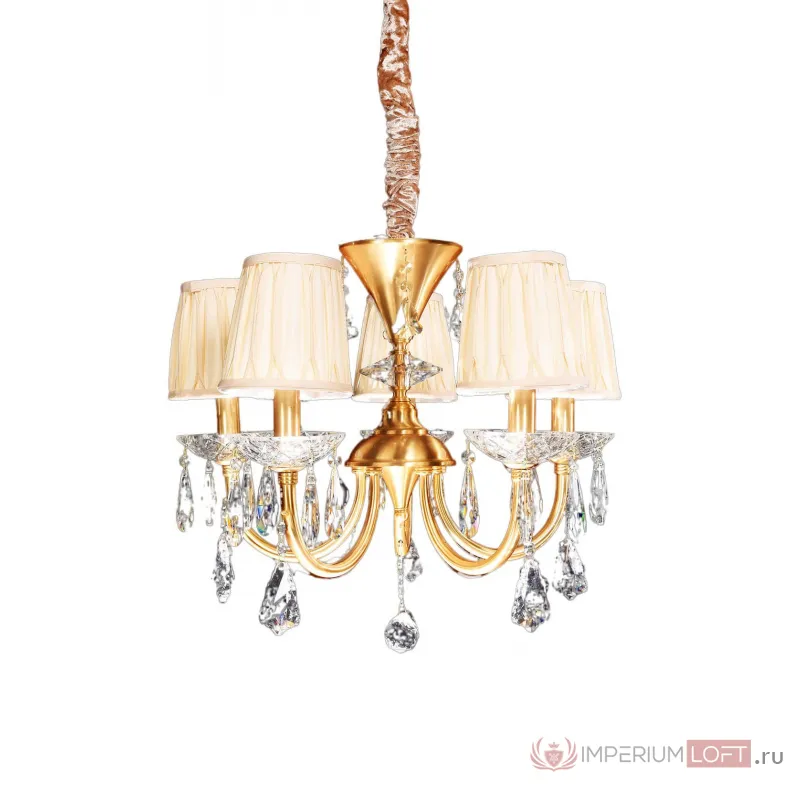 Хрустальная подвесная люстра Lumina Deco VALLERY LDP 66218-5 от ImperiumLoft