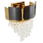 Бра Lumina Deco LDW 7045-2 BK+GD