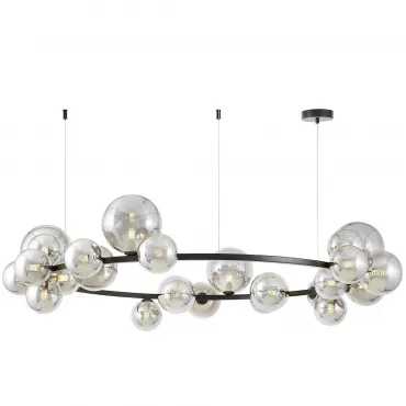 Подвесной светильник Lumina Deco LDP 7033-24 BK+GY