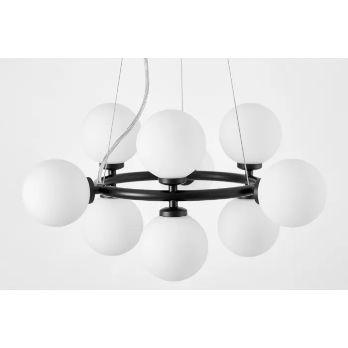 Подвесной светильник Lumina Deco Marsiada LDP 6033-9 BK от ImperiumLoft