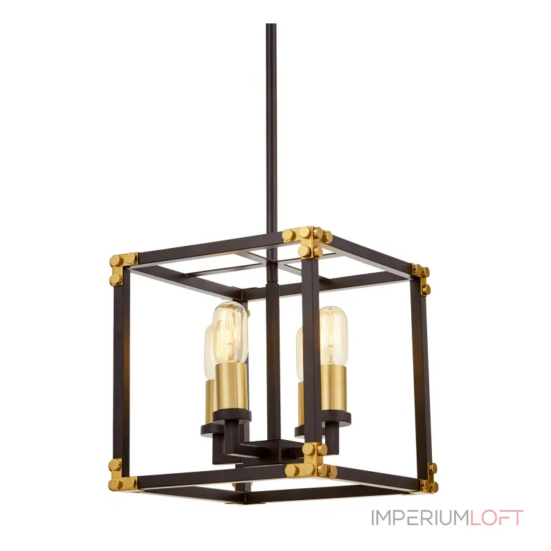 Подвесной светильник Lumina Deco Waldorf LDP 1140-4 BK+MD