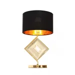 Настольная лампа Lumina Deco Fabi LDT 5529 F.GD+BK