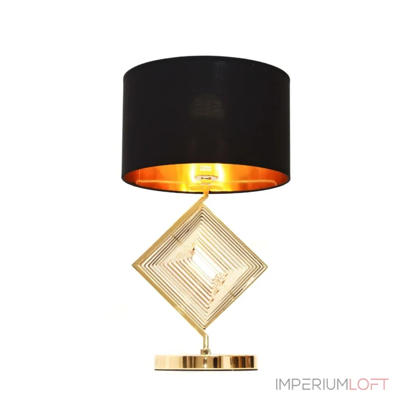 Настольная лампа Lumina Deco Fabi LDT 5529 F.GD+BK