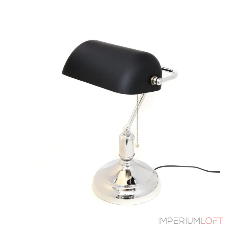 Настольная лампа Lumina Deco Banker LDT 305 BK+CHR от ImperiumLoft Настольная лампа Lumina Deco Banker LDT 305 BK+CHR от ImperiumLoft