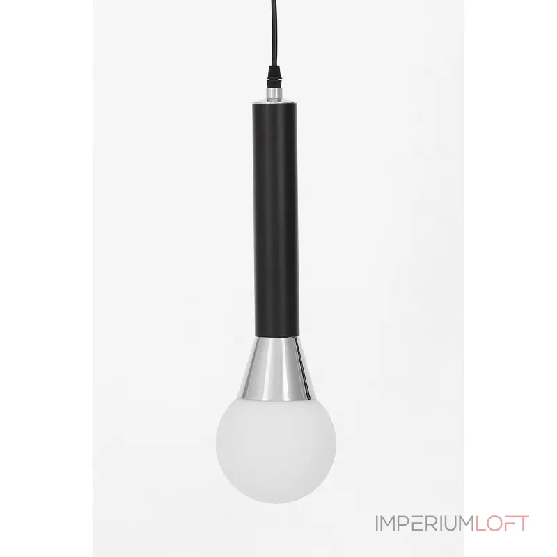 Подвесной светильник Lumina Deco Folino LDP 7012-1B BK+CHR