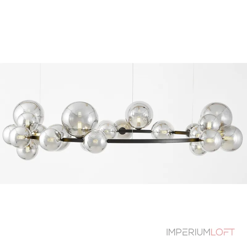 Подвесной светильник Lumina Deco LDP 7033-24 BK+GY Подвесной светильник Lumina Deco LDP 7033-24 BK+GY