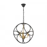 Подвесной светильник Lumina Deco Casai LDP 1243-3 BK+MD