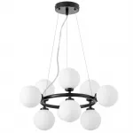 Подвесной светильник Lumina Deco Marsiada LDP 6033-9 BK от ImperiumLoft
