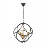 Подвесной светильник Lumina Deco Casai LDP 1243-3 BK+MD