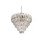 Хрустальная подвесная люстра Lumina Deco Reeli LDP 6004-400 CHR от ImperiumLoft