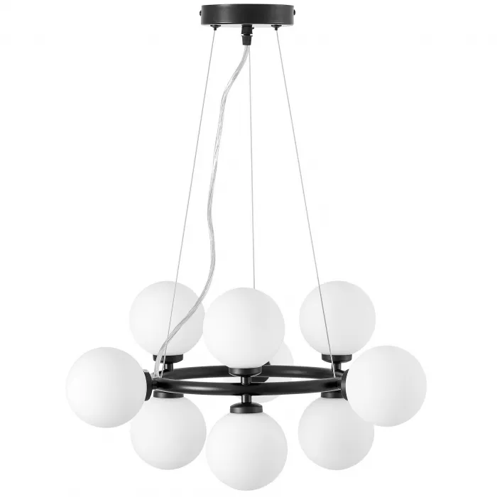 Подвесной светильник Lumina Deco Marsiada LDP 6033-9 BK от ImperiumLoft