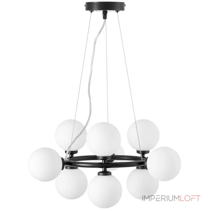 Подвесной светильник Lumina Deco Marsiada LDP 6033-9 BK