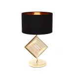 Настольная лампа Lumina Deco Fabi LDT 5529 F.GD+BK