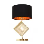Настольная лампа Lumina Deco Fabi LDT 5529 F.GD+BK