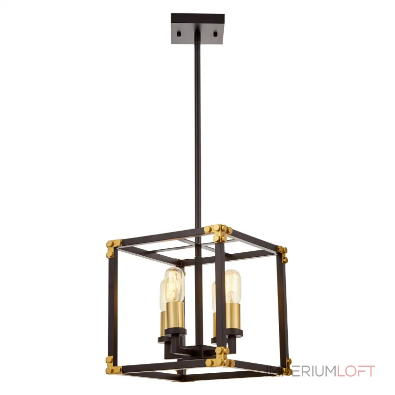 Подвесной светильник Lumina Deco Waldorf LDP 1140-4 BK+MD