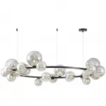 Подвесной светильник Lumina Deco LDP 7033-24 BK+GY