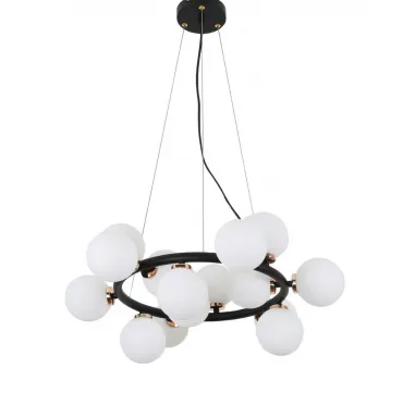 Подвесной светильник Lumina Deco Marsiada LDP 6033-15 BK+MD