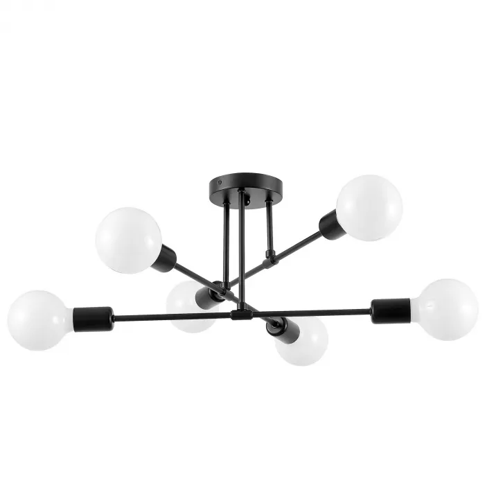 Потолочный светильник Lumina Deco TC 2010-6 BK от ImperiumLoft