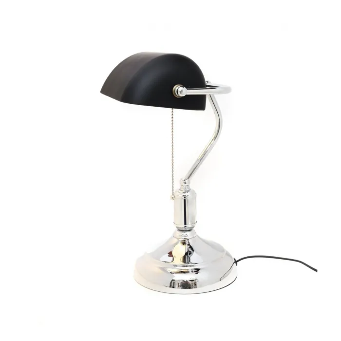 Настольная лампа Lumina Deco Banker LDT 305 BK+CHR от ImperiumLoft