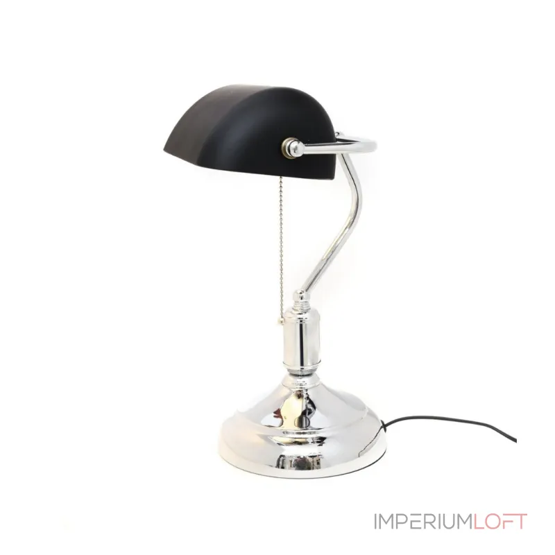 Настольная лампа Lumina Deco Banker LDT 305 BK+CHR от ImperiumLoft Настольная лампа Lumina Deco Banker LDT 305 BK+CHR от ImperiumLoft