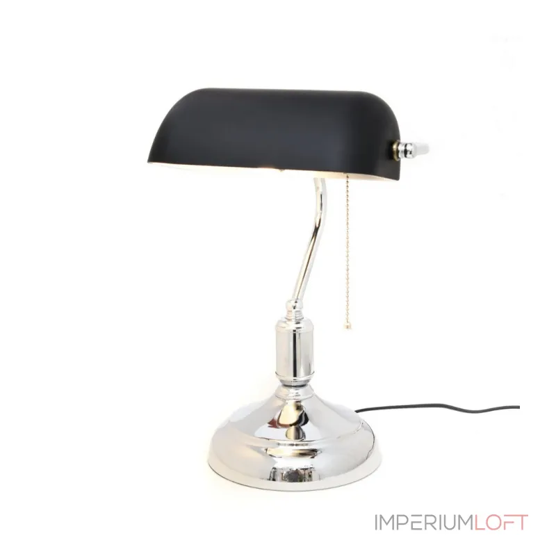 Настольная лампа Lumina Deco Banker LDT 305 BK+CHR от ImperiumLoft Настольная лампа Lumina Deco Banker LDT 305 BK+CHR от ImperiumLoft