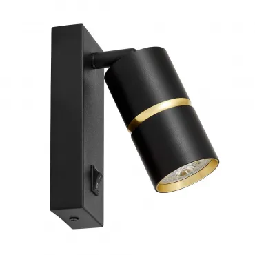 Настенный светильник Lumina Deco TS TK40-W1 BK+GD