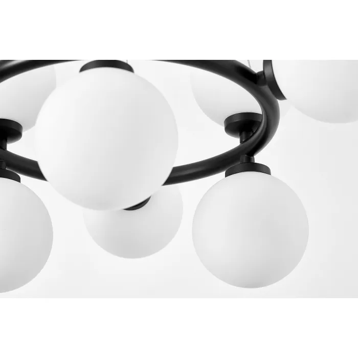 Подвесной светильник Lumina Deco Marsiada LDP 6033-9 BK от ImperiumLoft