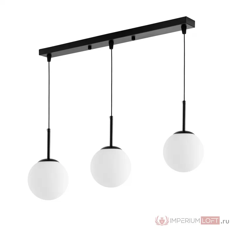 Подвесная люстра Lumina Deco Fredica LDP 6030-3-PR BK от ImperiumLoft