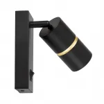 Настенный светильник Lumina Deco TS TK40-W1 BK+GD