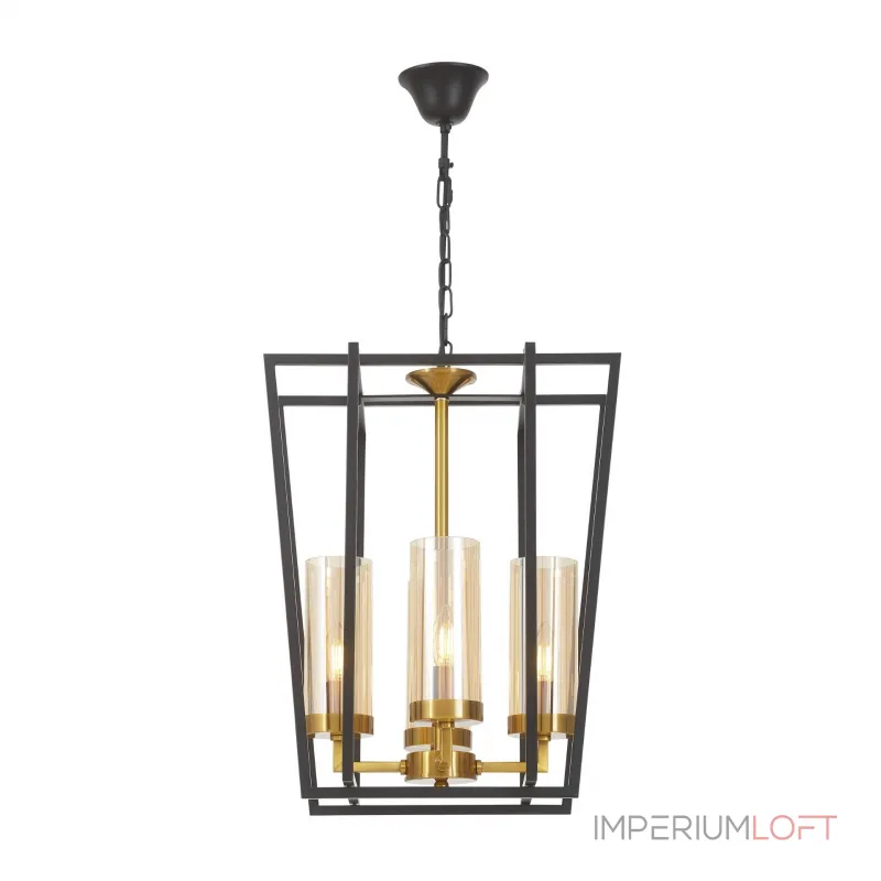 Подвесной светильник Lumina Deco Afres LDP 1246-4 BK+MD