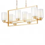 Подвесная люстра Lumina Deco Lino LDP 1239-8 F.GD