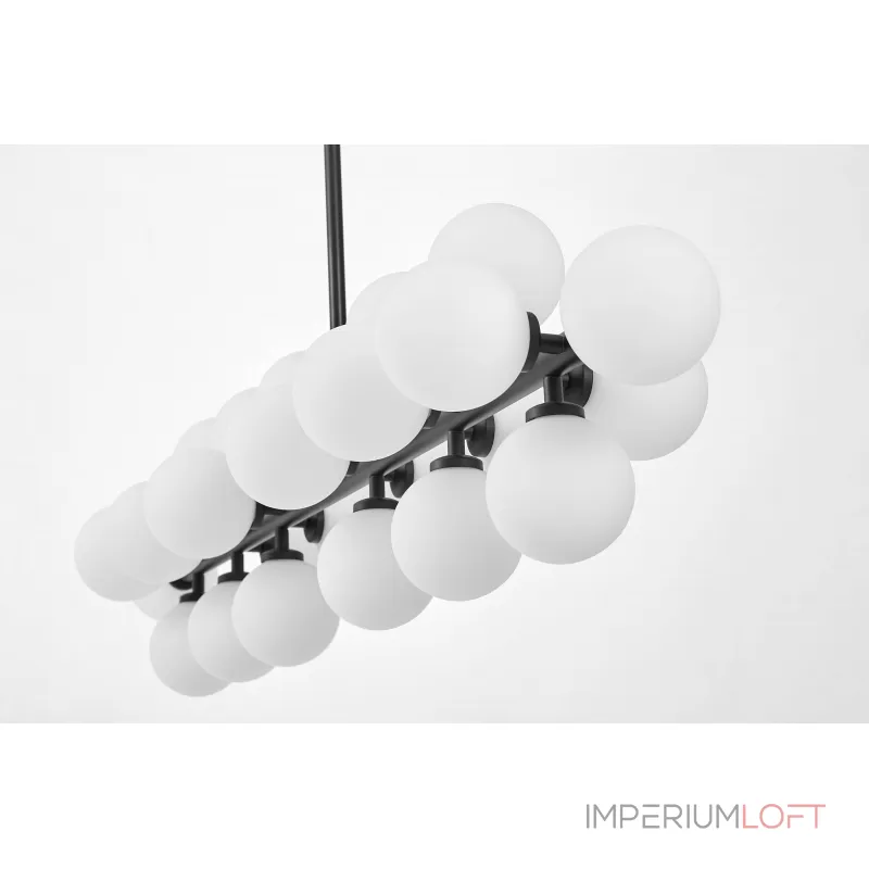 Люстра на штанге Lumina Deco Marsiada LDP 6033-24 BK