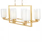 Подвесная люстра Lumina Deco Lino LDP 1239-8 F.GD