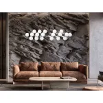 Люстра на штанге Lumina Deco Marsiada LDP 6033-24 BK