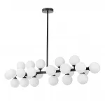 Люстра на штанге Lumina Deco Marsiada LDP 6033-24 BK
