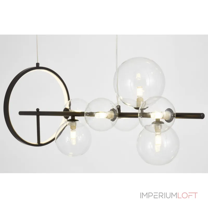Подвесной светильник Lumina Deco LDP 7033-7 BK+CL