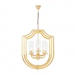 Подвесной светильник Lumina Deco Trulia LDP 8006-6 F.GD