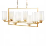 Подвесная люстра Lumina Deco Lino LDP 1239-8 F.GD