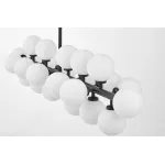 Люстра на штанге Lumina Deco Marsiada LDP 6033-24 BK
