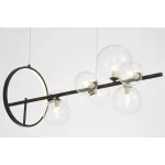 Подвесной светильник Lumina Deco LDP 7033-7 BK+CL