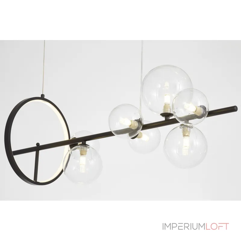 Подвесной светильник Lumina Deco LDP 7033-7 BK+CL