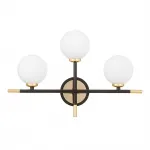 Бра Lumina Deco Marsiada LDW 6033N-3 BK+F.GD от ImperiumLoft