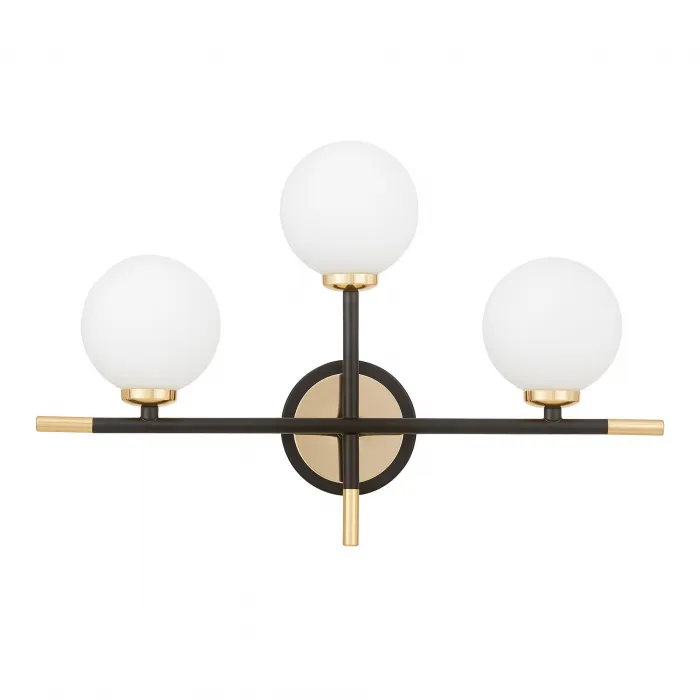 Бра Lumina Deco Marsiada LDW 6033N-3 BK+F.GD от ImperiumLoft
