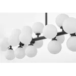 Люстра на штанге Lumina Deco Marsiada LDP 6033-24 BK