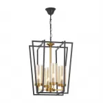 Подвесной светильник Lumina Deco Afres LDP 1246-4 BK+MD
