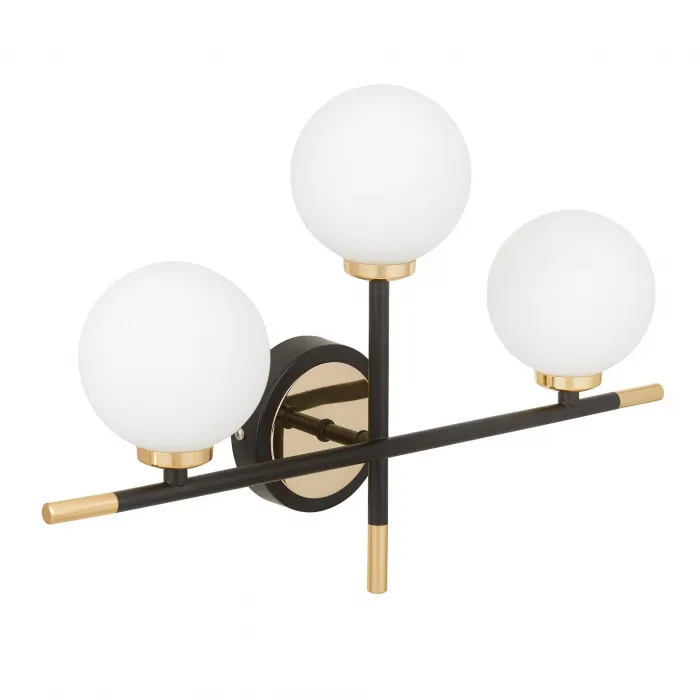 Бра Lumina Deco Marsiada LDW 6033N-3 BK+F.GD от ImperiumLoft