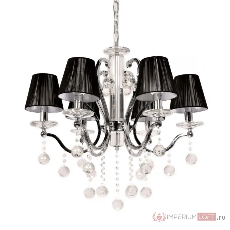 Хрустальная подвесная люстра Lumina Deco Bellisica LDP 8033-6 BK от ImperiumLoft