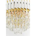 Хрустальная подвесная люстра Lumina Deco Funneli LDP 6003-500 WT+F.GD от ImperiumLoft