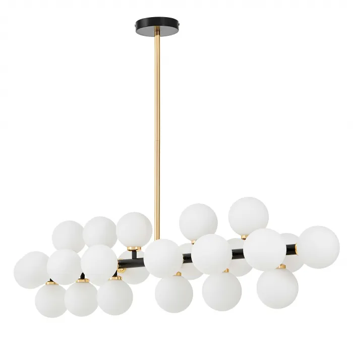 Подвесной светильник Lumina Deco Marsiada LDP 6033-24 BK+GD от ImperiumLoft