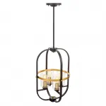 Подвесной светильник Lumina Deco Monterey LDP 1141-4 BK+MD от ImperiumLoft